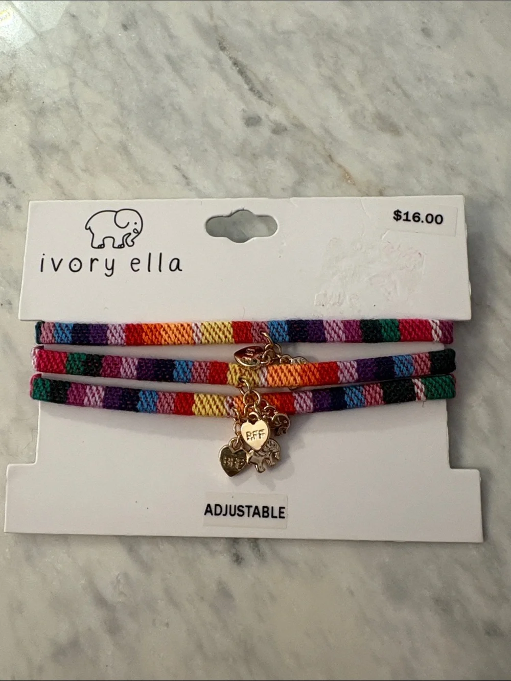Ivory Ella Kids Bundle Colorful Bracelets Chokers & Earring , 7 pieces NWT